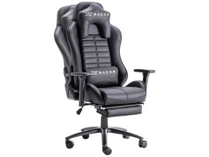 Cadeira Gamer XT Racer Reclinável Giratória Preta Platinum W Series
