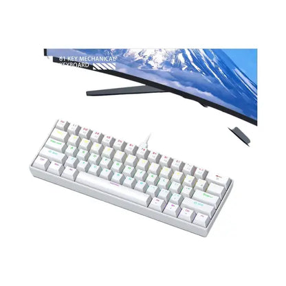 Seu setup, sua regra: Potência e portabilidade no Teclado APAYADO K61 Phantom RGB