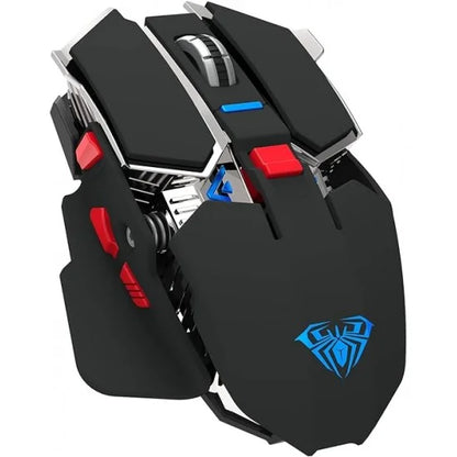 O Upgrade Perfeito para seu Setup: Mouse Gamer SC300. Recarregável, silencioso e com 4 cores de LED.