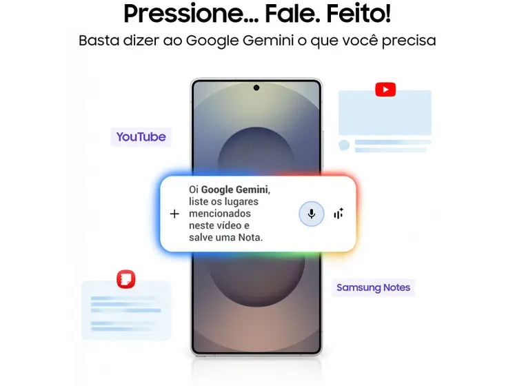 Samsung Galaxy S25 Ultra 5G 256GB Galaxy AI 6,9" 12GB RAM Câm. Quádrupla 200+50+10+50MP Bateria 5000mAh Dual Chip